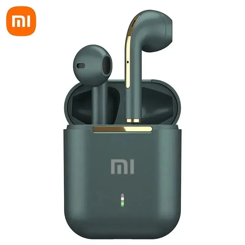 Xiaomi J18 Wireless Earphone HiFI In-ear Stereo with Microphone Bluetooth Touch Waterproof Noise-cancelling Various Headphones Green In-Ear Headphones - Tophatter Daily Deals