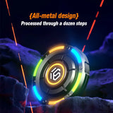 EDC Fidget Spinner Metal Luminous Push Card Coin Stress Toy - Tophatter Daily Deals