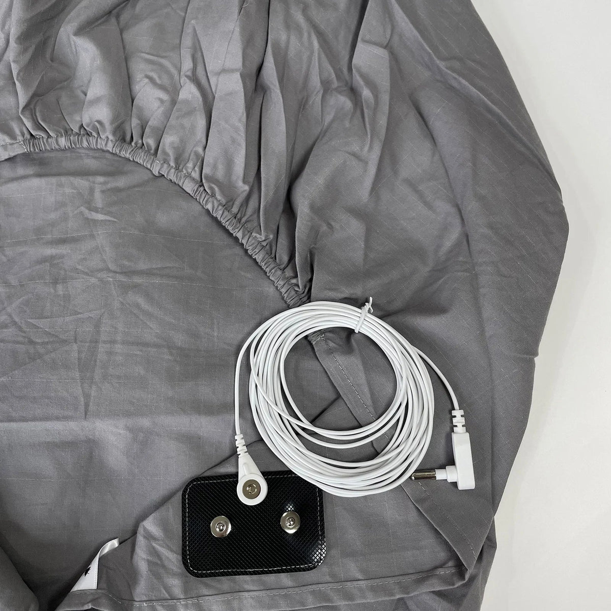 Earthing Fitted Sheet Grounding Silver Fiber Mattress - Tophatter Daily Deals