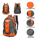 Waterproof Hiking Backpack Orange Backpacks - Tophatter Daily Deals