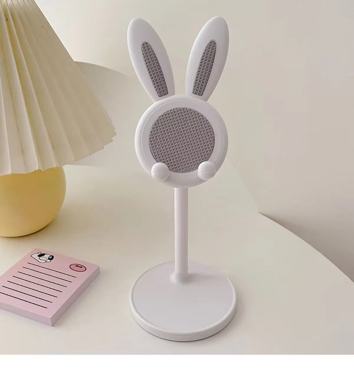 Bunny Rabbit Ears Phone Stand Telescopic White Animals - Tophatter Daily Deals