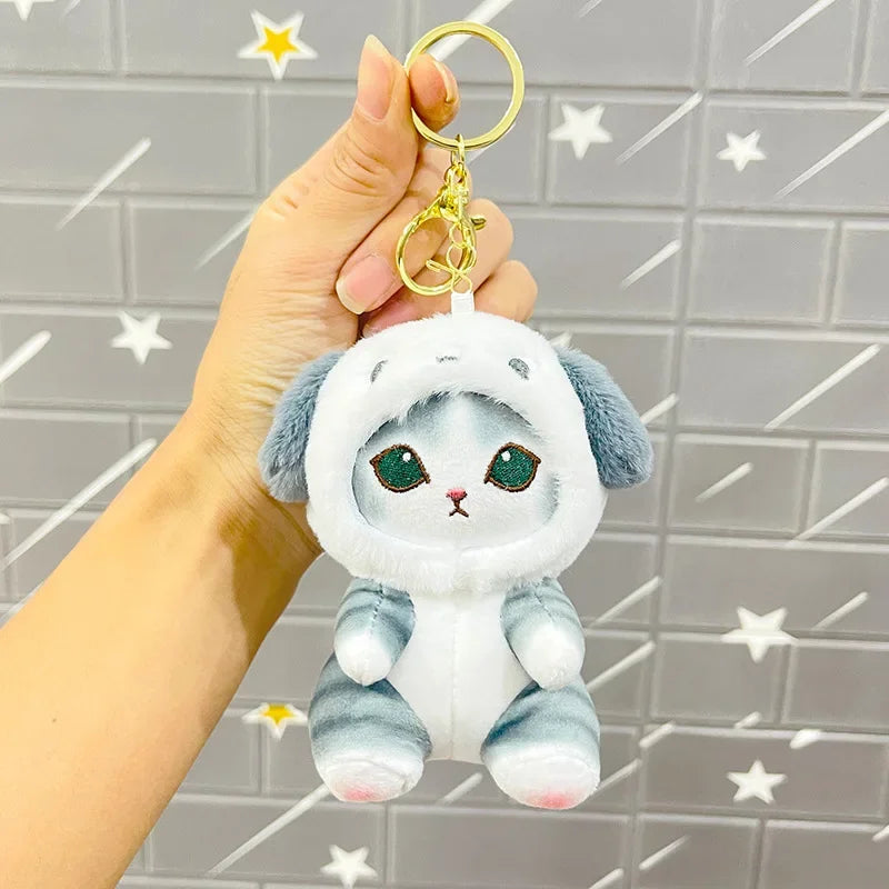 Sanrio x Mofusand Plush Keyring Set Animals - Tophatter Daily Deals