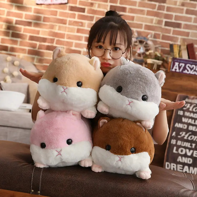 Hamster Plush Toy and Hand Warmer Animals - Tophatter Daily Deals
