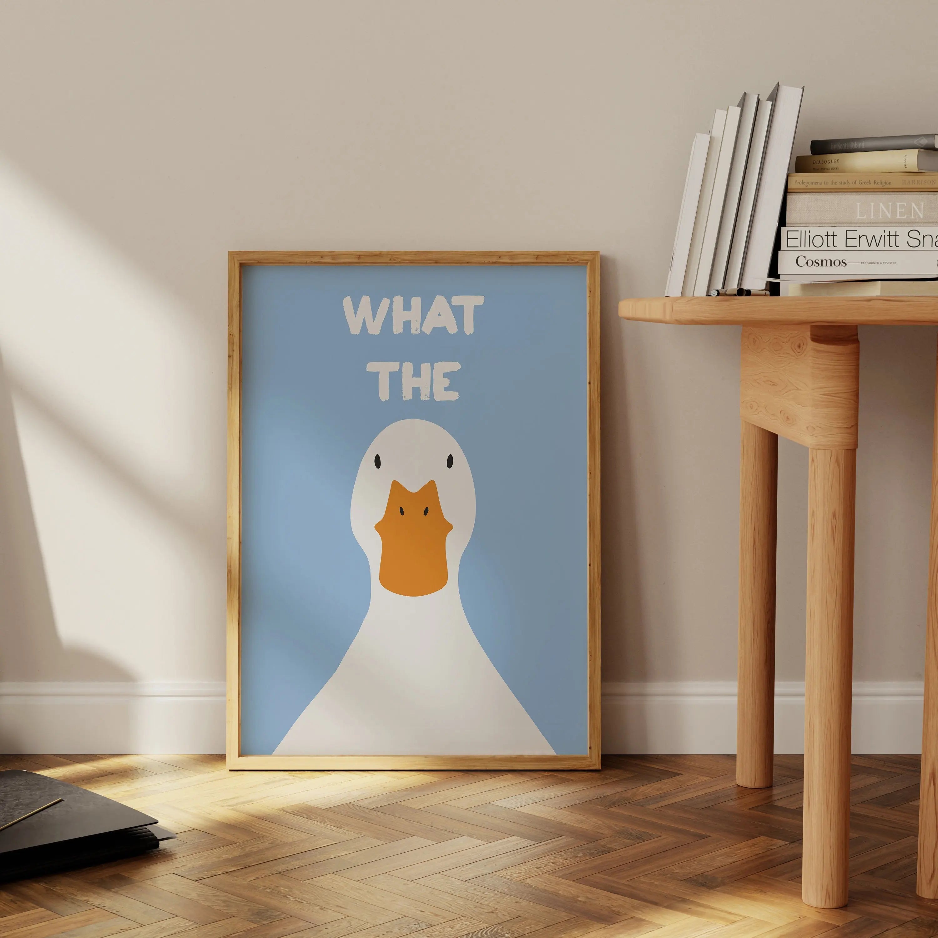 What The Duck Canvas Print Poster Waterproof Dorm Bedroom 02 - Tophatter Daily Deals