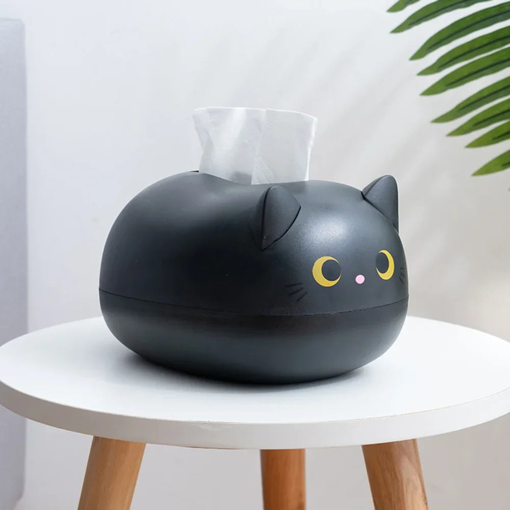 Kawaii Cat Tissue Box Animals - Tophatter Daily Deals