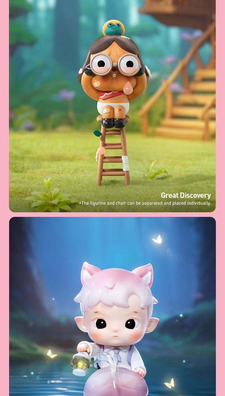 Genuine Finding Mokoko Labubu Series Figures 1pc/10pcs Blind Box Mythical - Tophatter Daily Deals