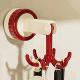 Suction Cup Six-Claw Rotating Hook Wall Hooks - Tophatter Daily Deals