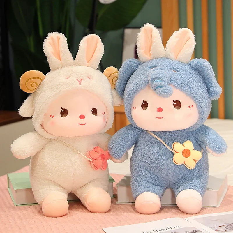 Rabbit Cosplaying Pig, Elephant, Sheep Plush Animals - Tophatter Daily Deals
