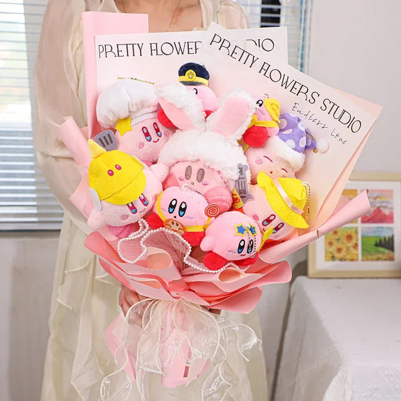 Pink Star Kirby Plush Bouquet 9 x Kirby Anime - Tophatter Daily Deals