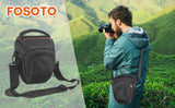 DSLR Camera Shoulder Bag Crossbody Black Camera Bags & Cases - Tophatter Daily Deals