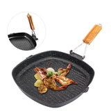 Camping Cookware Frying Pan Black Camp Cooking - Tophatter Daily Deals