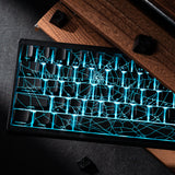 Mechanical Keyboard M67 67 Key Gasket Hot Swappable RGB - Tophatter Daily Deals