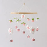 Baby Crib Mobile Wooden Musical Newborn Sensory Toys - Tophatter Daily Deals