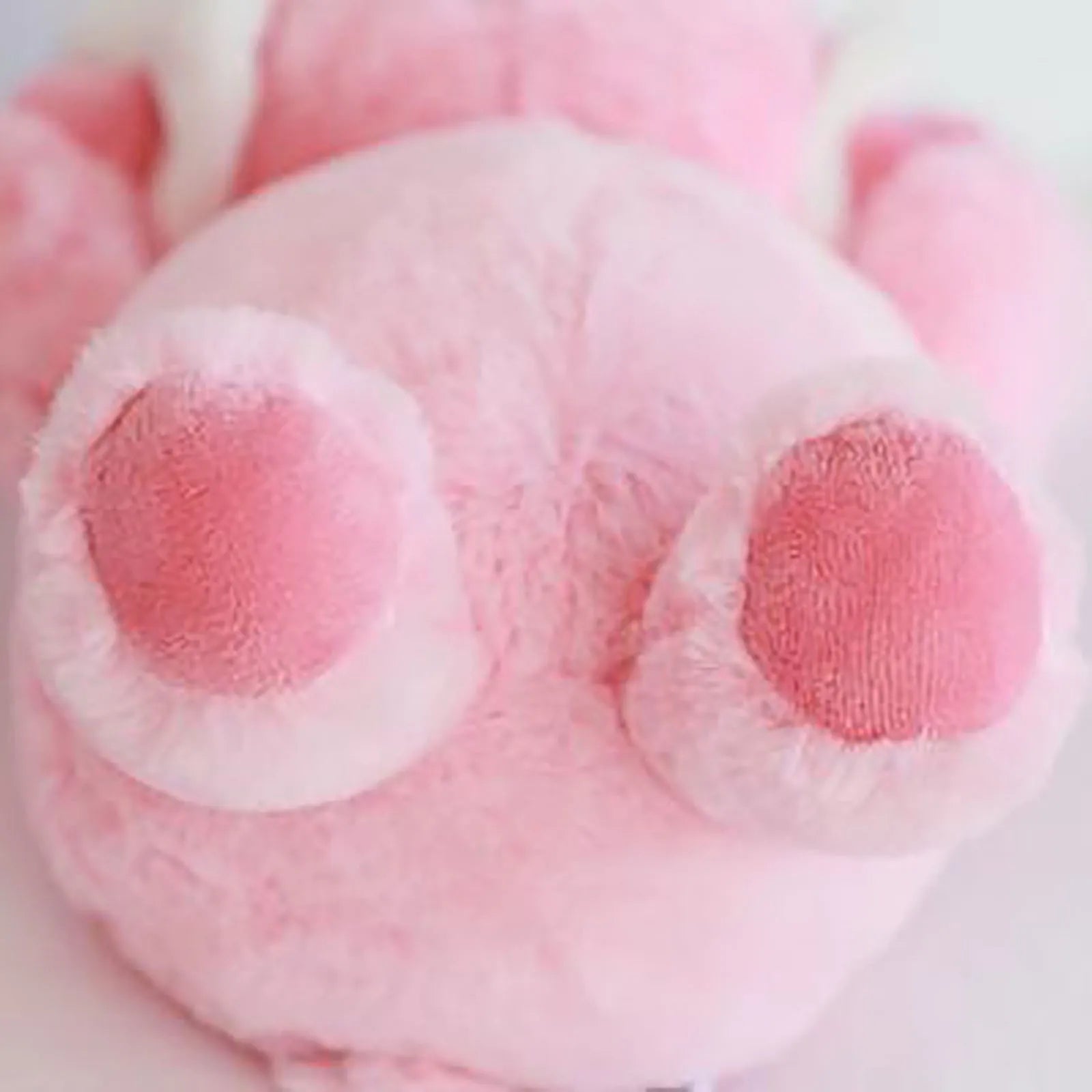 Pink Pig Plush Selfcare Facial Skincare With Purple Headband Animals - Tophatter Daily Deals