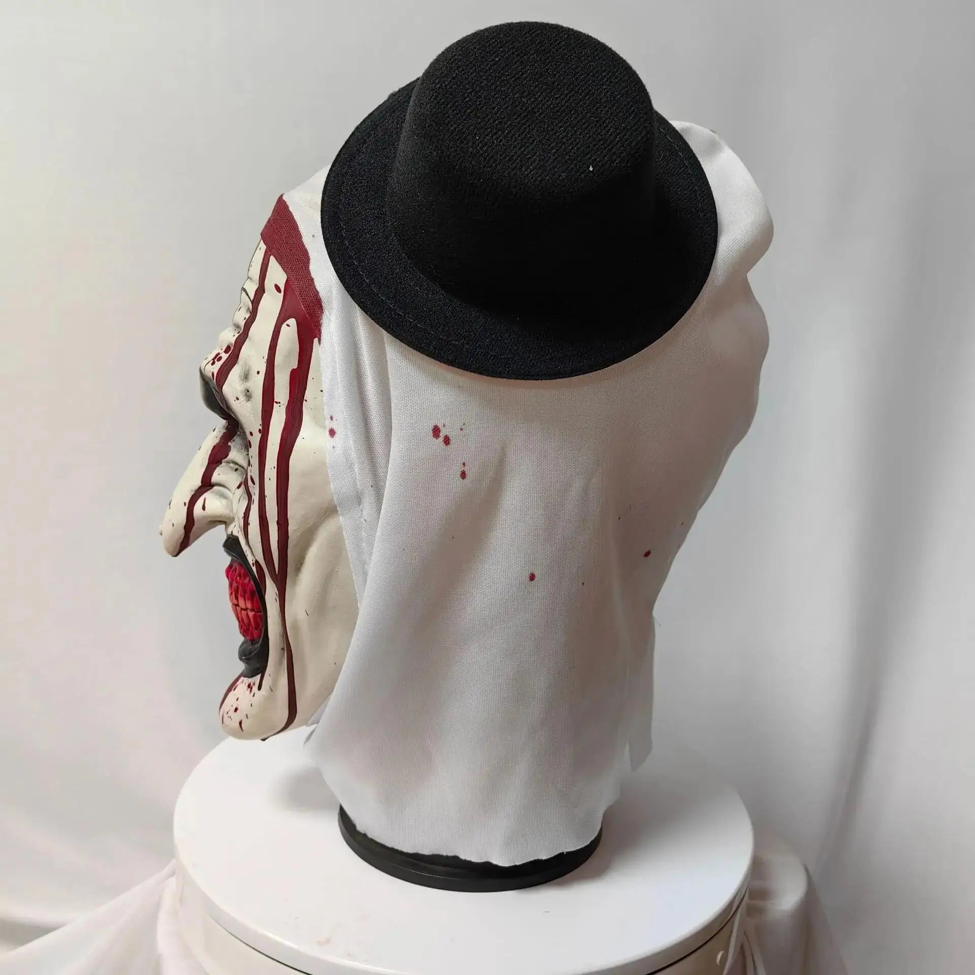 Horror Clown Mask Latex Cosplay Terrifier Halloween 2025 - Tophatter Daily Deals