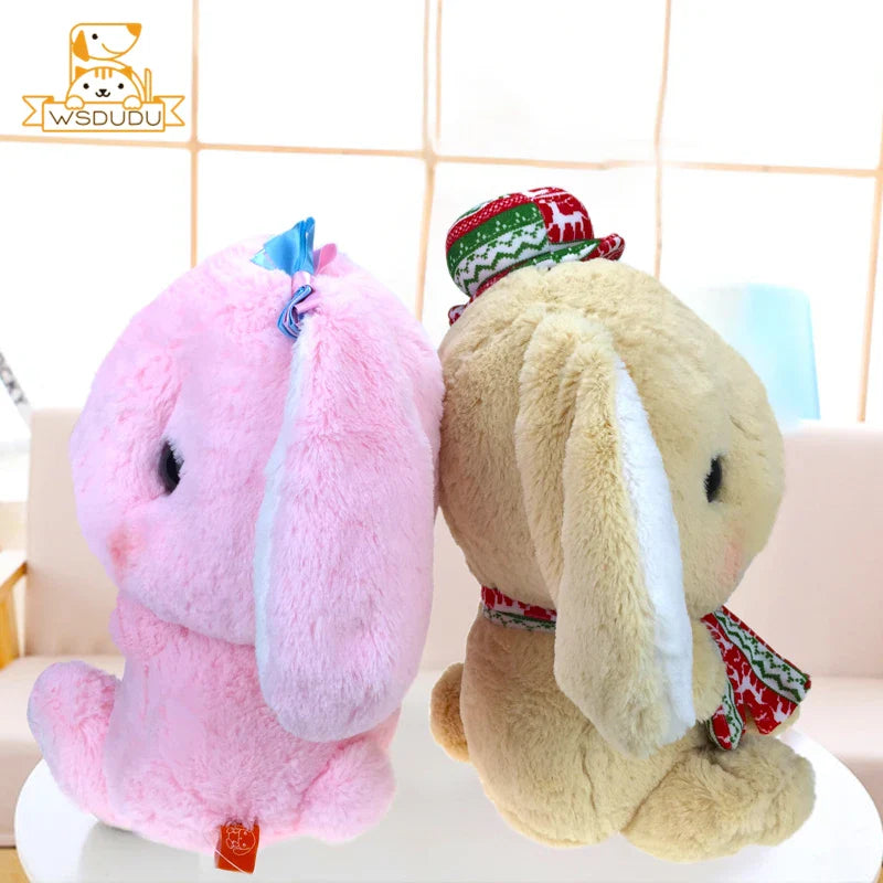 Large Bunny Rabbit Plush Toy Loppy Animals - Tophatter Daily Deals