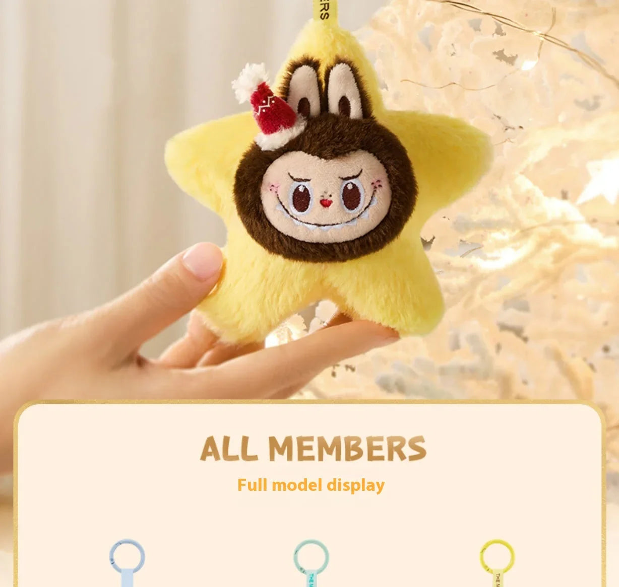 Genuine Pop Mart The Monsters Labubu Classic Series Sparkly Plush Pendant Blind Box Mythical - Tophatter Daily Deals