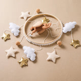 Hot Air Balloon Crib Mobile Newborn Sensory Toys Soothing - Tophatter Daily Deals