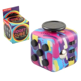 Fidget Cube Antistress Spinner Toy Sensory Stress Relief 1PC Mixed - Tophatter Daily Deals