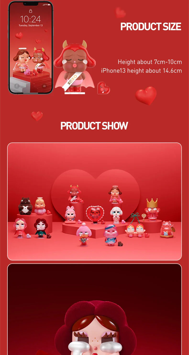 Genuine Pop Mart Crybaby Crying For Love Series Figures Blind Box Anime - Tophatter Daily Deals