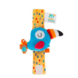 Baby Wrist Rattle Set Newborn Sensory Toys Soothing Gift Bird - Tophatter Daily Deals