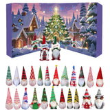 Christmas Gnome Advent Calendar 24 Plush Gnome Dolls 2025 F - Tophatter Daily Deals