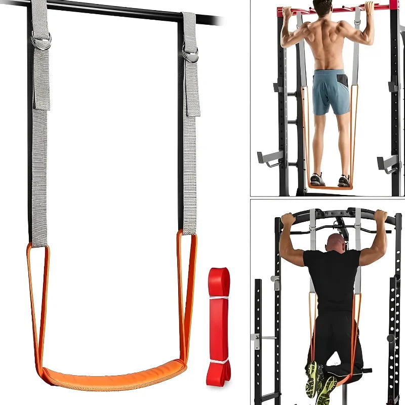 Adjustable Pull-Up Assistance Bands Set Yellow Fitness - Tophatter Daily Deals