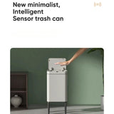 Smart Sensor Trash Can 20L Stainless Steel Waste Bin - Tophatter Daily Deals