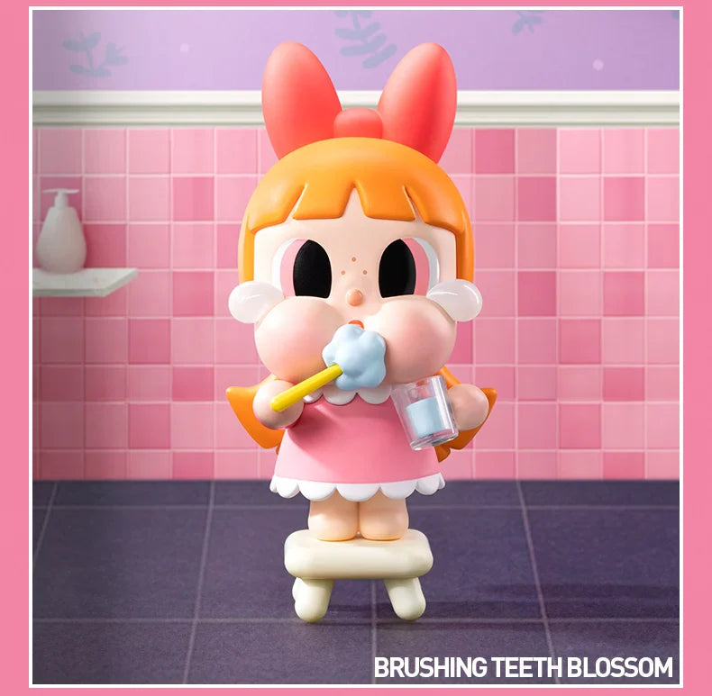 Genuine Pop Mart Crybaby x Powerpuff Girls Series Blind Box Figures by Molly Mythical - Tophatter Daily Deals