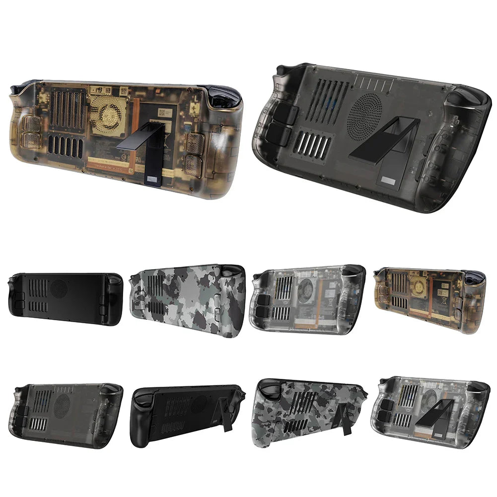 Steam Deck Clear Cooling Back Cover With Stand Bracket - Tophatter Daily Deals