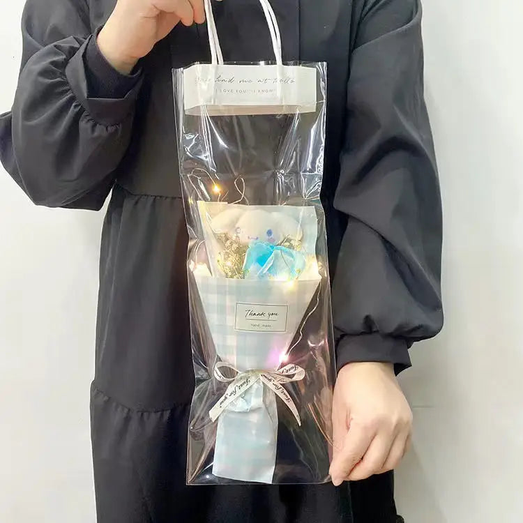 Sanrio Led Lights Plush Toy Bouquet Cinnamoroll Single Blue Flowers - Tophatter Daily Deals