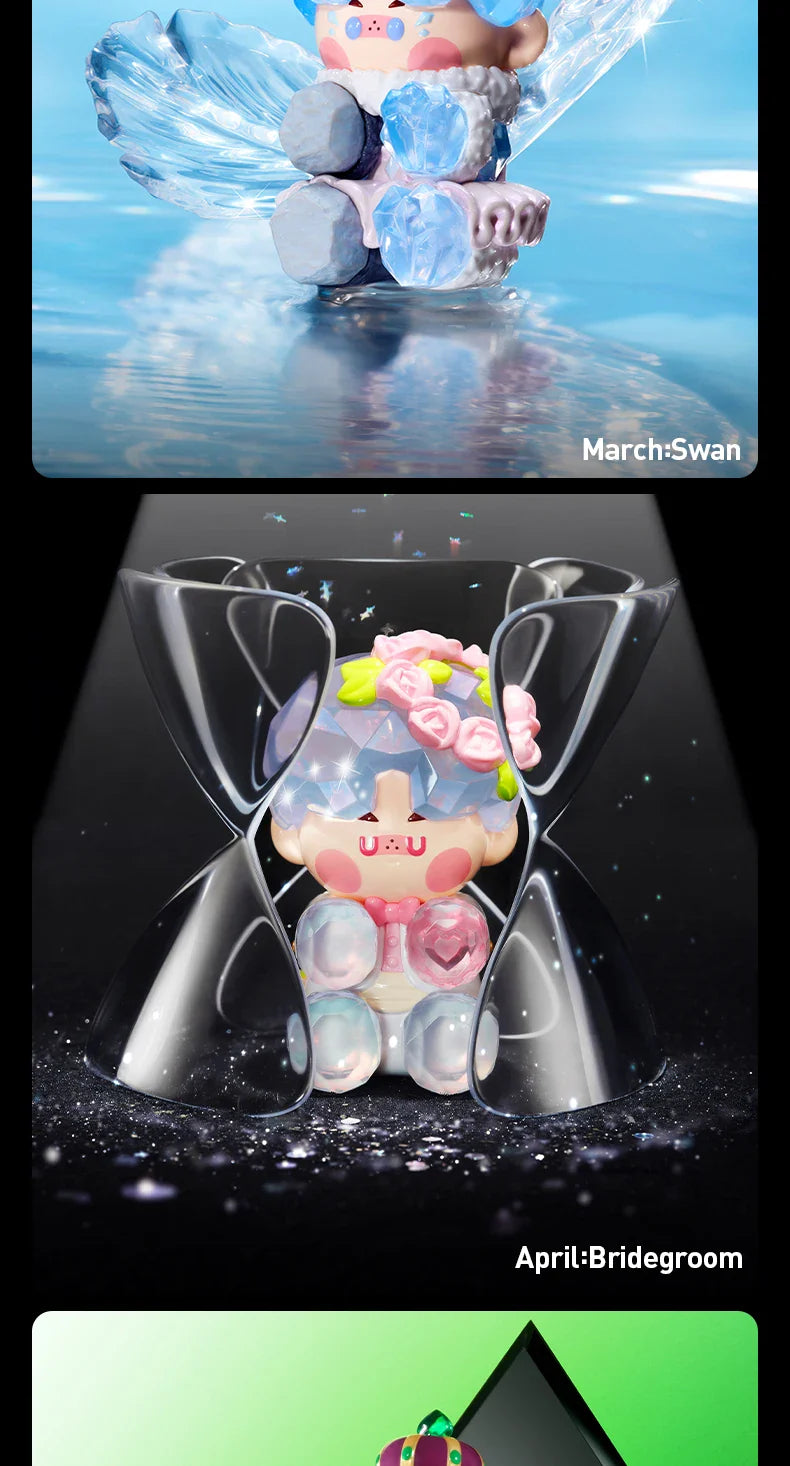 Genuine Pop Mart Pino Jelly Hard & Shiny Series Figures Blind Box Mythical - Tophatter Daily Deals