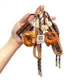 Woven Rope Bowknot Keychain With Cute Pastry Charms - Tophatter Daily Deals