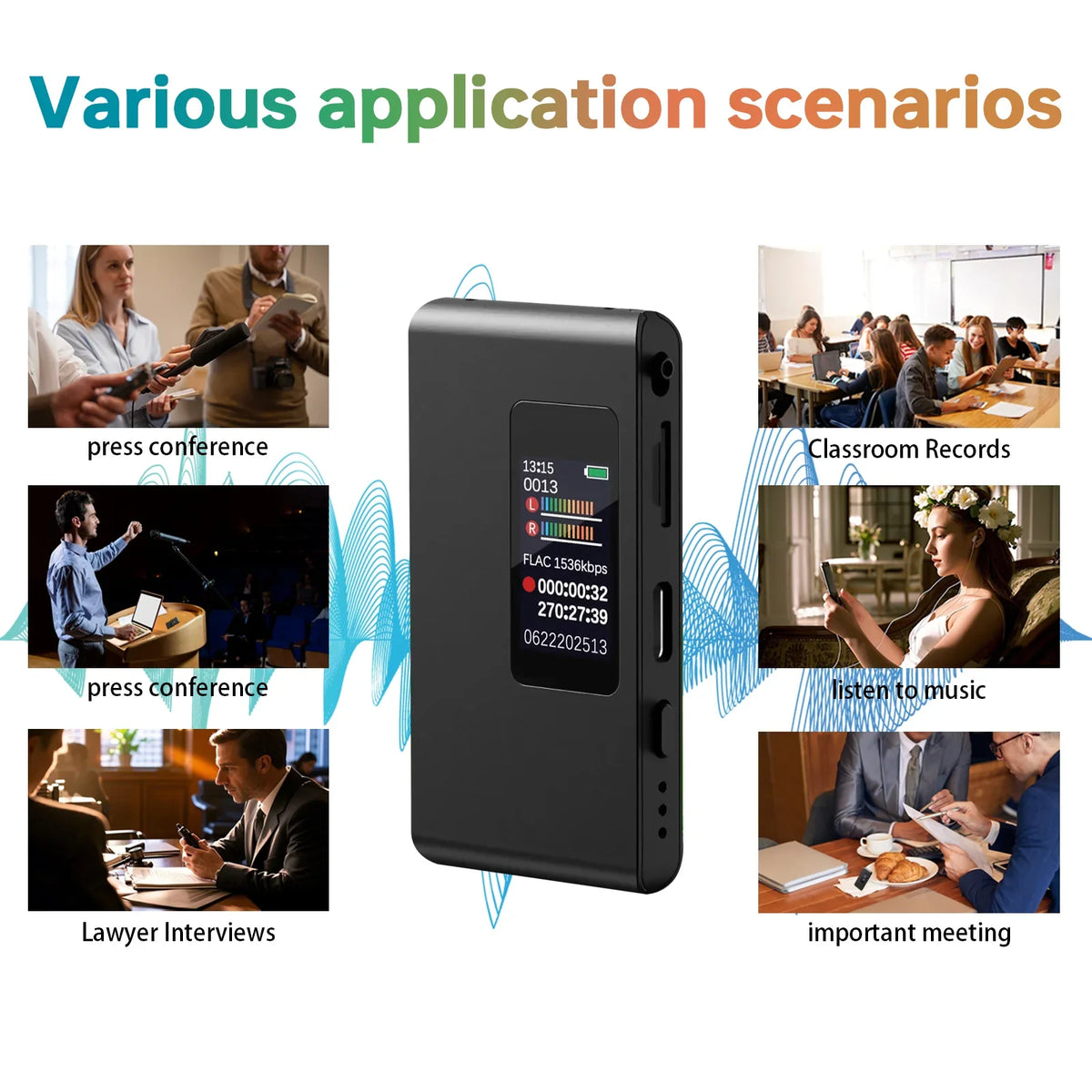 Mini Digital Discreet Voice Recorder For Kids Pocket - Tophatter Daily Deals