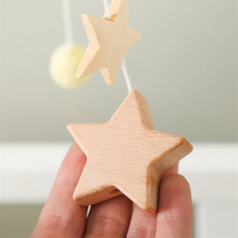 Hot Air Balloon Crib Mobile Newborn Sensory Toys Soothing - Tophatter Daily Deals