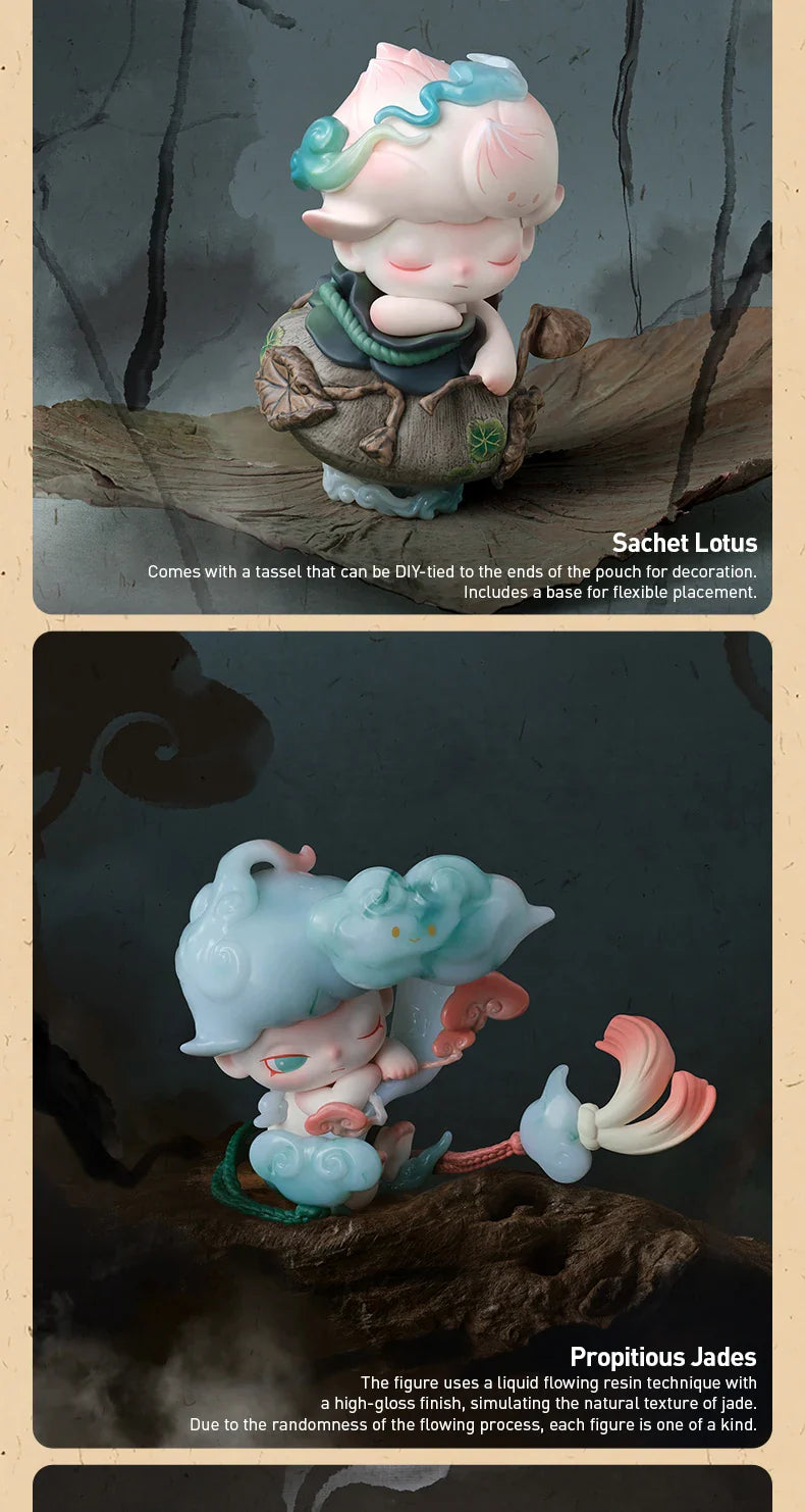 Genuine Pop Mart Dimoo Stories in the Cup Series Blind Box Figures Mythical - Tophatter Daily Deals