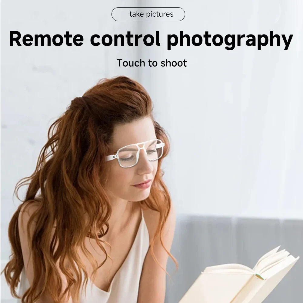 Smart Bluetooth Photochromic Sunglasses With Audio Mic - Tophatter Daily Deals