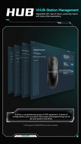 Gaming Mouse Wireless Lightweight Ambidextrous 26000 DPI - Tophatter Daily Deals