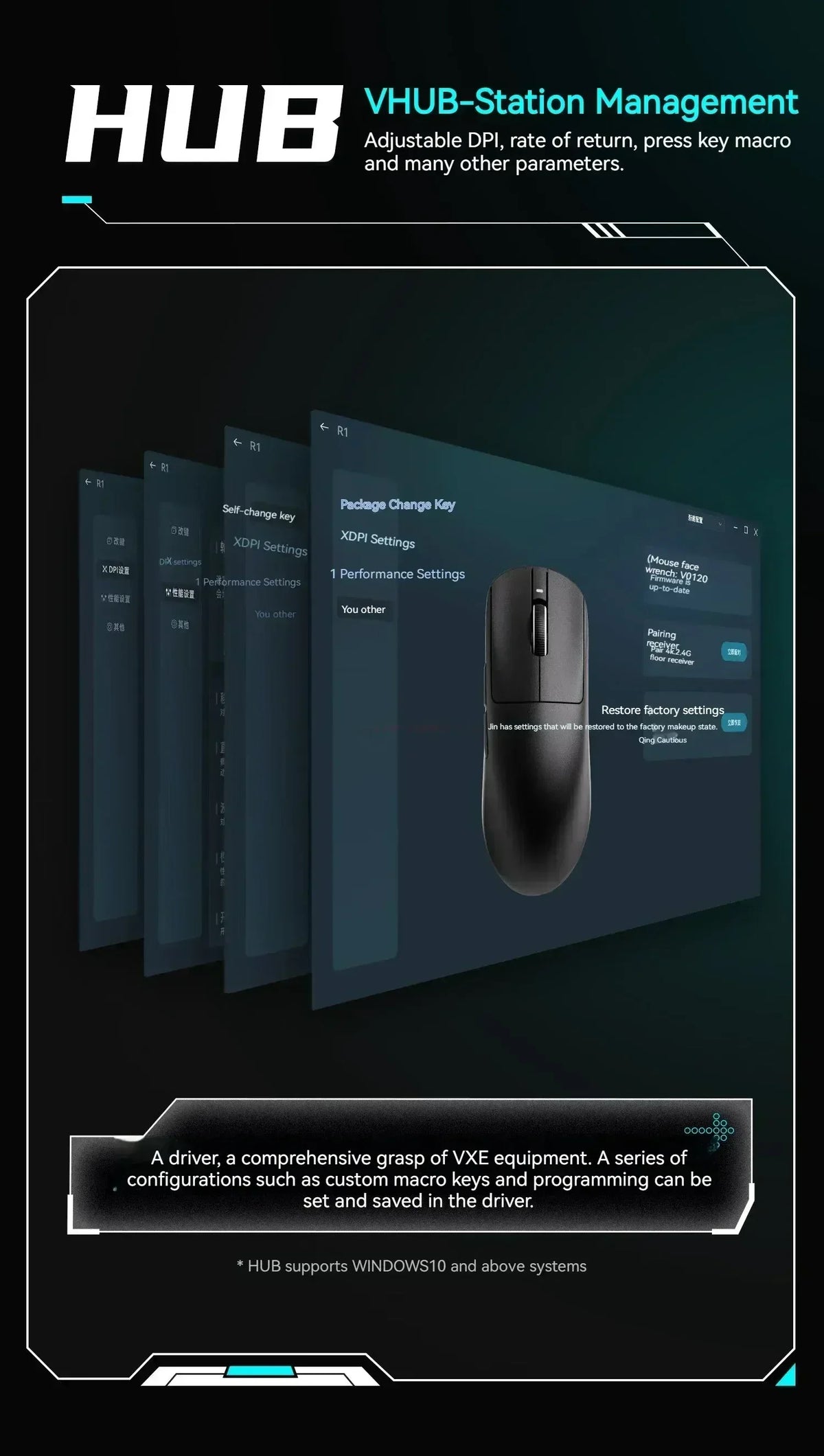 Gaming Mouse Wireless Lightweight Ambidextrous 26000 DPI - Tophatter Daily Deals