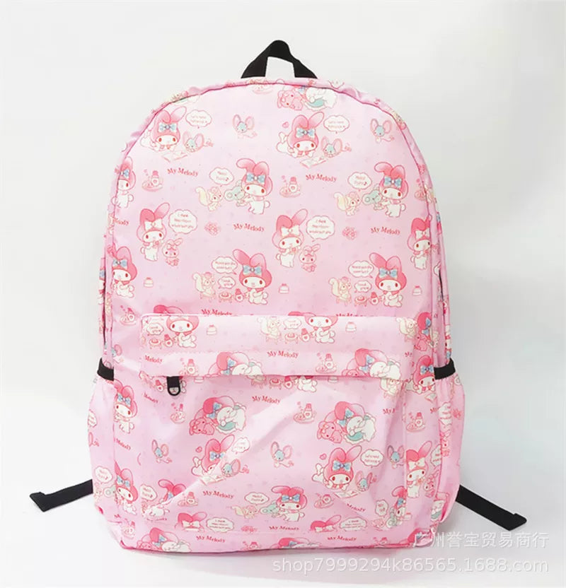 Sanrio Student Backpack Lightweight Rucksack My Melody Anime - Tophatter Daily Deals