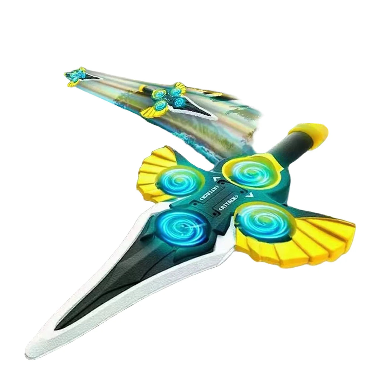 Flying Sword Toy Gesture Control Foam RC Stunt Toy Outdoor - Tophatter Daily Deals