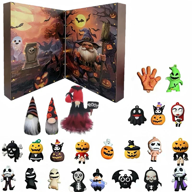 Halloween Gnome Advent Calendar Countdown With 24 Gnomes 2025 A - Tophatter Daily Deals