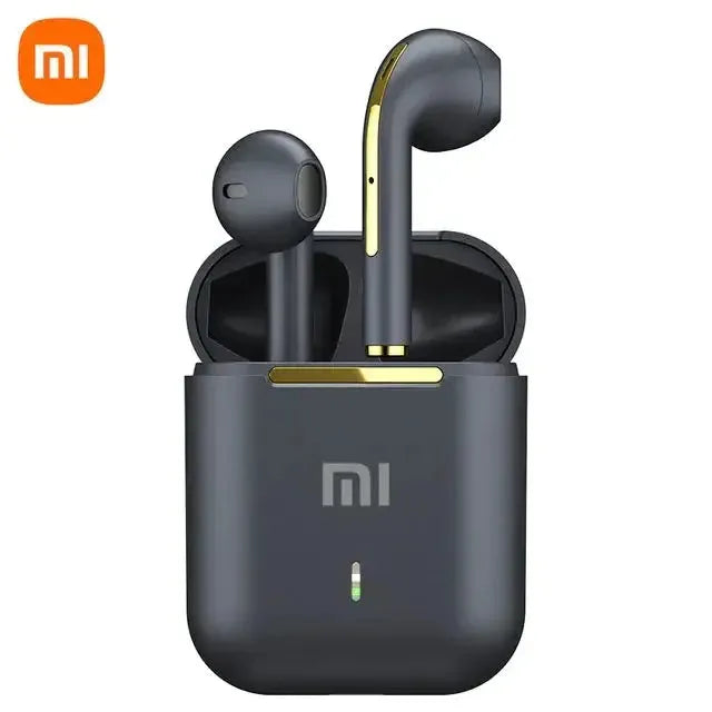Xiaomi J18 Wireless Earphone HiFI In-ear Stereo with Microphone Bluetooth Touch Waterproof Noise-cancelling Various Headphones Black In-Ear Headphones - Tophatter Daily Deals