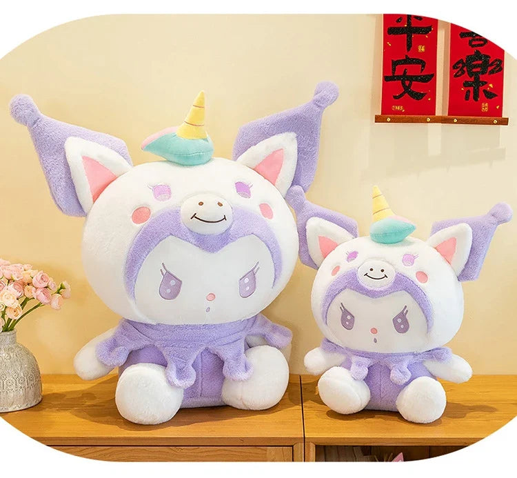 Sanrio Kuromi Unicorn Plush Toy Anime - Tophatter Daily Deals