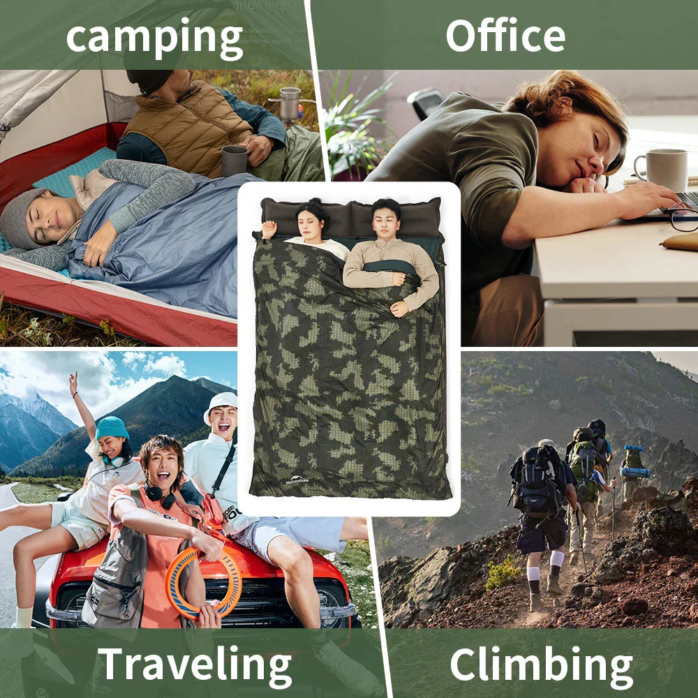 Camping Sleeping Bag Forest Pattern Camouflage Sleeping Bags - Tophatter Daily Deals