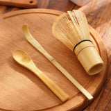 Bamboo Matcha Whisk Starter Kit Ceremonial Tea Eco Gift - Tophatter Daily Deals