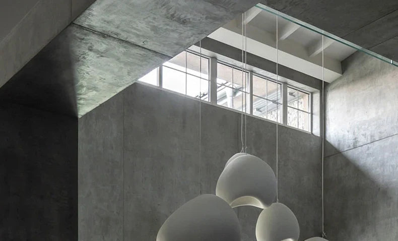 Japandi Pendant Ceiling Lamps Nordic Wabi Sabi LED Dining Room - Tophatter Daily Deals