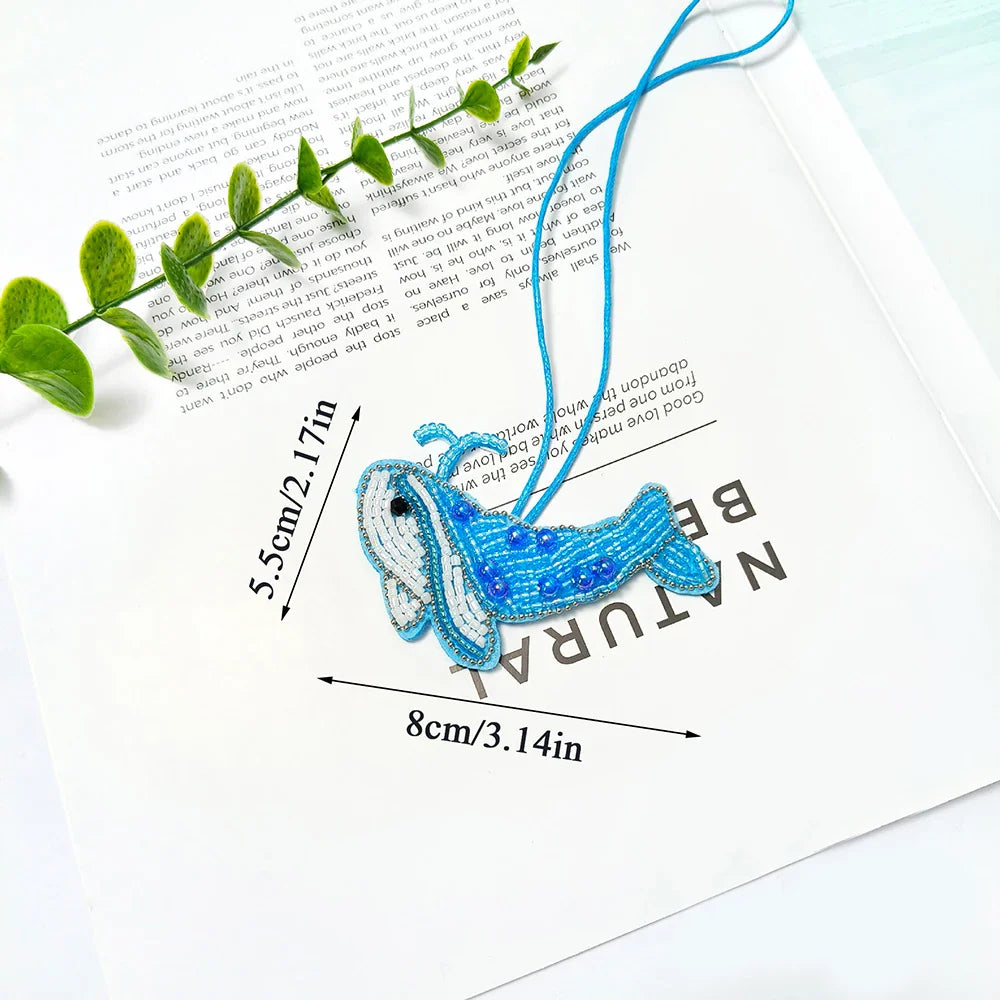 Coconut Tree Sequin Patch Keyring Bag Pendant Handmade F5 - Tophatter Daily Deals