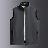 Warm Mens Fleece Vest - Sleeveless, Lamb Fleece, Winter - Tophatter Daily Deals