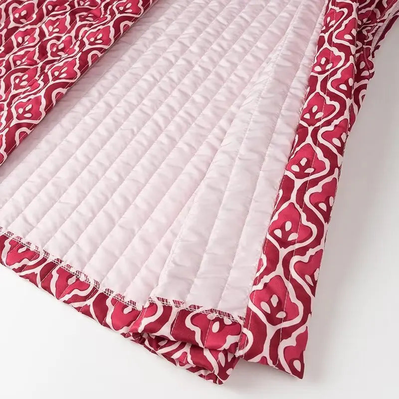 Insulating Women’s Quilted Vest - Loose Open Stitch, Cotton - Tophatter Daily Deals